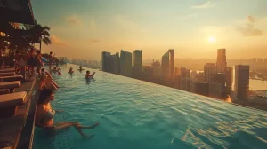 Take it easy: Singapore's beautiful rooftop pools are waiting for you